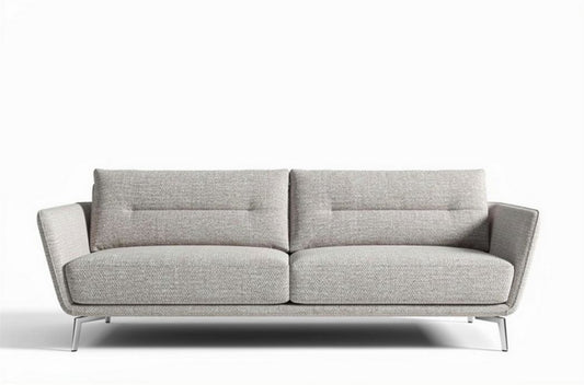 Canapé en tissu pour salon moderne - 200 x 90 x 70cm